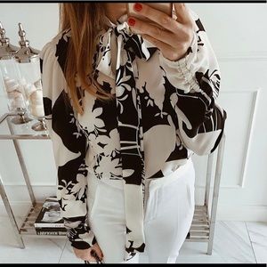 New Mint Label Rita blouse, made in Poland.